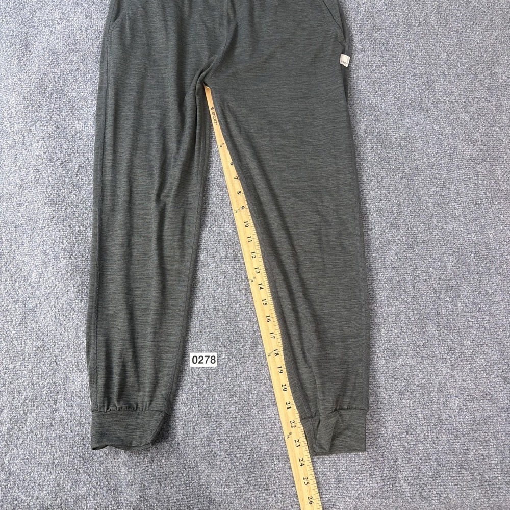 Vuori Lux Jumpsuit Womens XS Heather Gray Racerback Jogger Drawstring Pockets - Picture 7 of 10